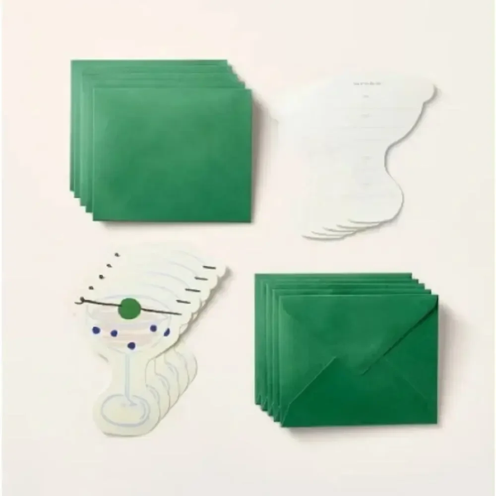 Kate Spade x Target Set of 10 Party Event Invitations with Envelopes
